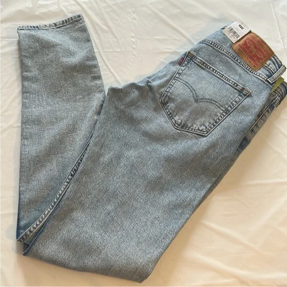 Levi's 34 x 36 Jeans 512 Slim Taper Fit Stretch Jeans zip fly NWT